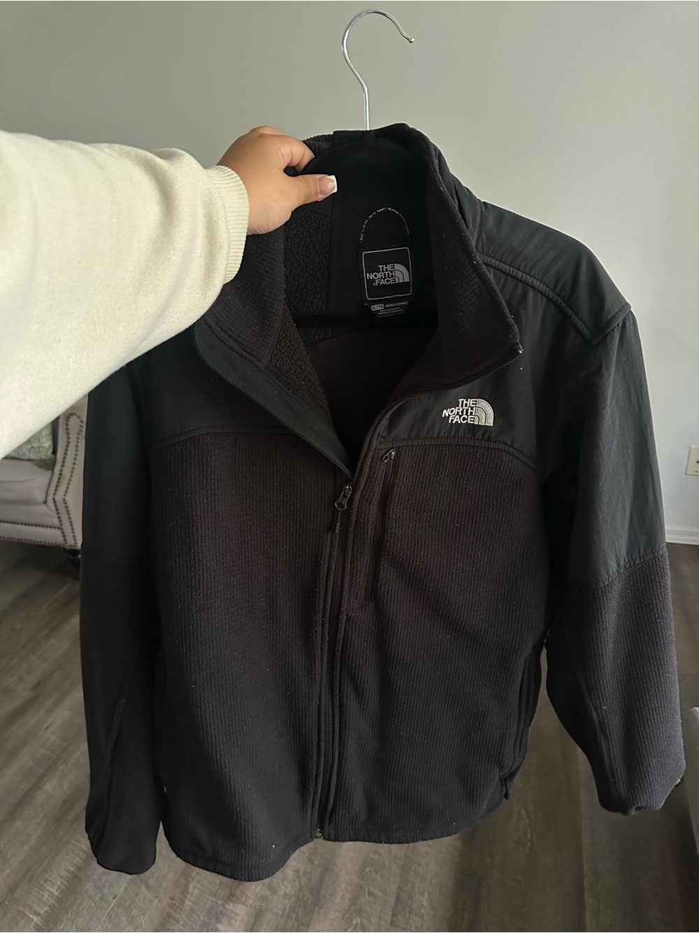 The North Face Black Full-Zip Fleece Jacket